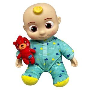 Cocomelon Musical Bedtime JJ Doll with Plush Tummy Roto Head 2022 12" talks READ